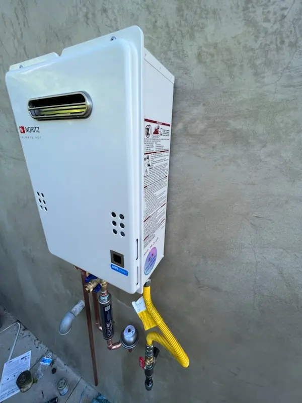 Tankless water heater installation for Sycamore homes